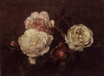 Henri Fantin-Latour : Flowers Roses